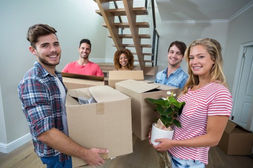 Local movers handling a residential relocation in Croydon