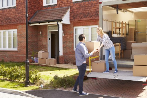 Local movers handling a residential move in Croydon