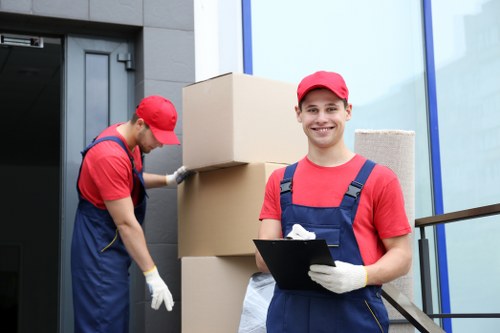 Local removals team helping with a Croydon home move