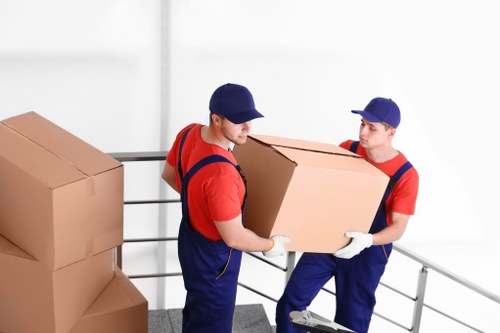 Man with van removal service helping with a local move in Croydon
