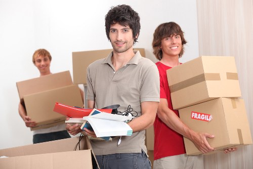 Office relocation team planning a business move in Croydon
