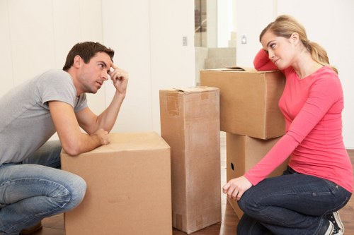 Packing and transporting office furniture and equipment