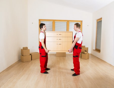 Croydon removals van ready for a residential or business move